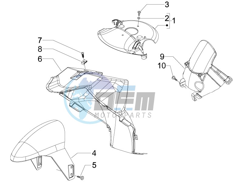 Wheel housing - Mudguard