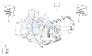 Sport City 125-200 e2 125-200-250 drawing Engine