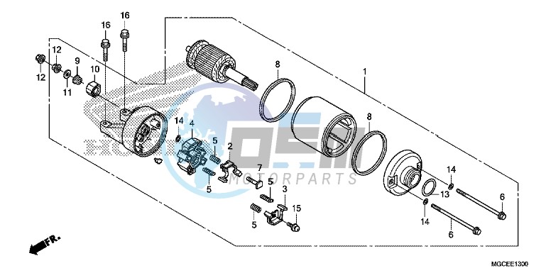 STARTING MOTOR