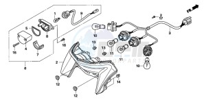 NT700VA drawing TAILLIGHT