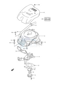 DF 50 drawing Oil Seal Housing