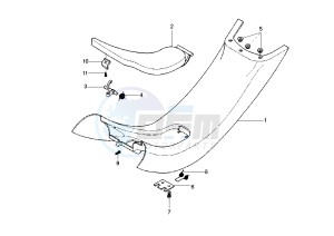 X9 EVOLUTION 250 drawing CENTRAL BODY