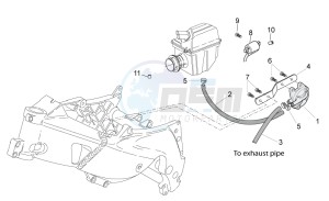 RS 125 E2 - E3 drawing Secondary air