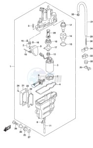 DF 50A drawing Fuel Vapor Separator