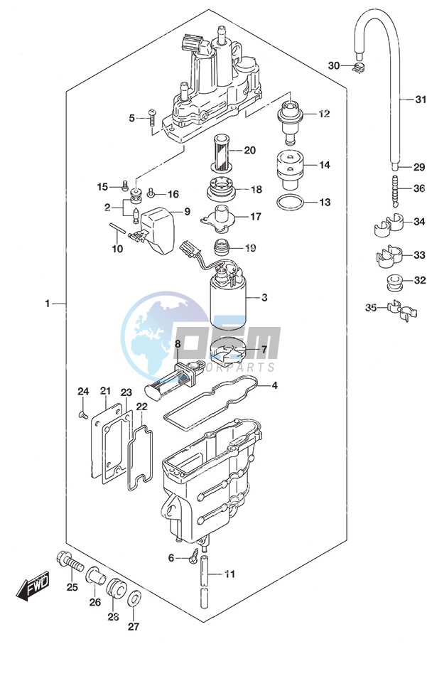 Fuel Vapor Separator