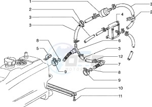 Hexagon 125 EXS1T 125cc drawing Fuel pump