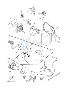 XT1200Z SUPER TENERE ABS (2BSC) drawing ELECTRICAL 2