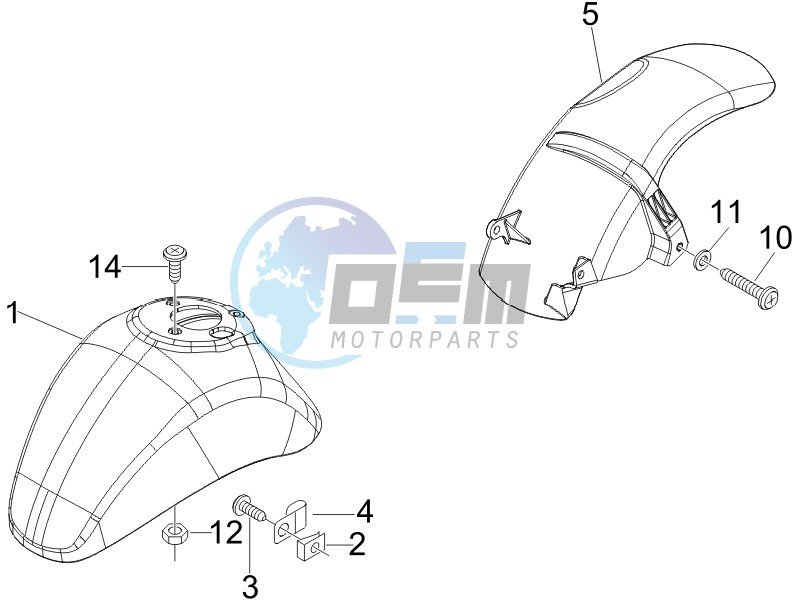 Wheel housing - Mudguard