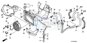 SH1509 Europe Direct - (ED / 2ED) drawing RADIATOR