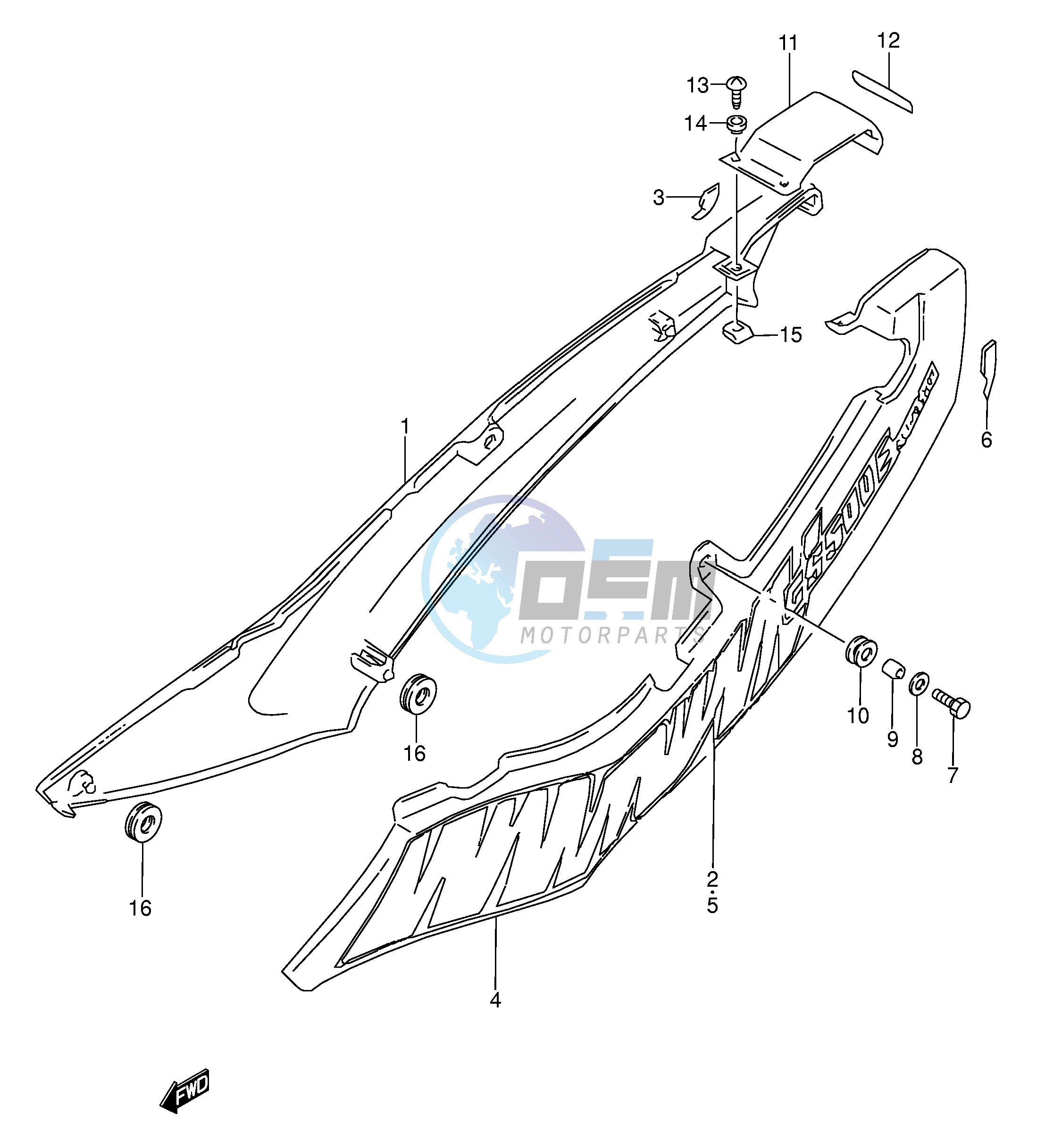 FRAME COVER (MODEL N)