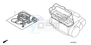 CBR600RRA E drawing GASKET KIT A