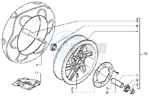 DNA GP EXPERIENCE 50 drawing Front wheel