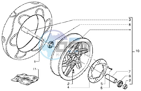 Front wheel