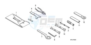 CBR1000RR9 Korea - (KO / MME) drawing TOOLS