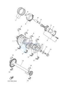 MT09TRA MT-09TRA TRACER 900 (2SC1 2SC2) drawing CRANKSHAFT & PISTON