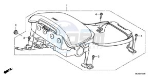 GL18009 Australia - (U / AB NAV) drawing AIRBAG MODULE