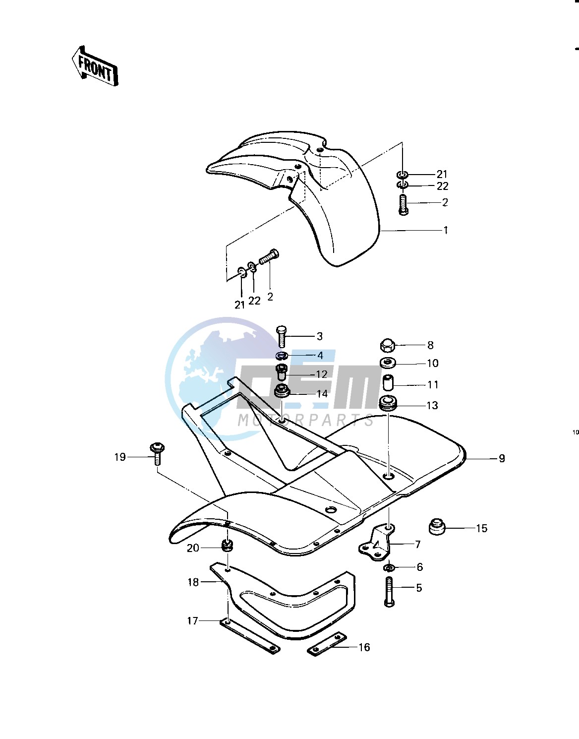 FENDERS -- 83 KLT200-C1- -