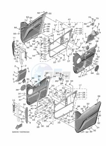 YXF850E YX85FPAP (BARP) drawing SIDE COVER