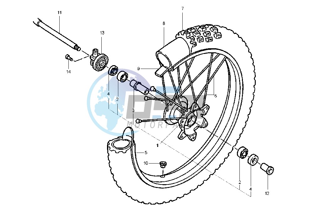 FRONT WHEEL