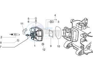 Runner 50 SP SC drawing Cylinder head cover