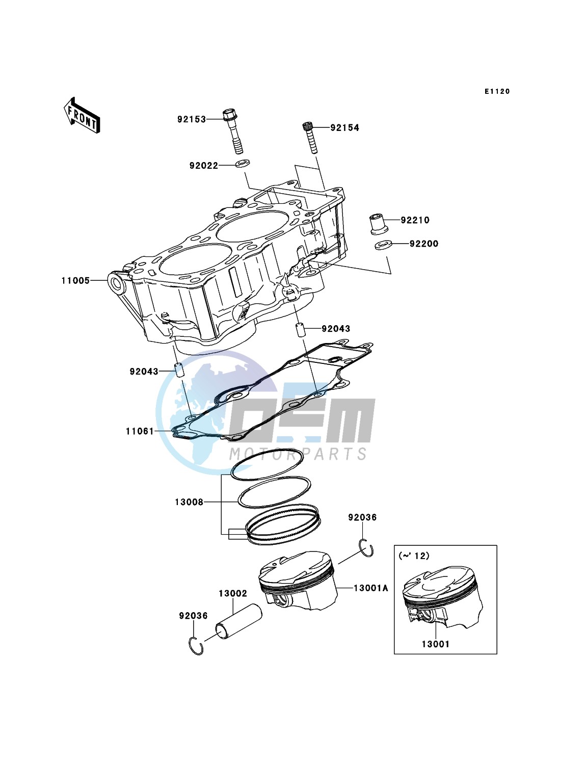 Cylinder/Piston(s)