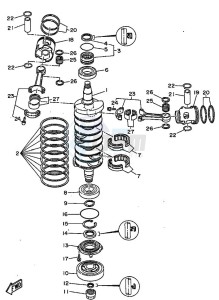 SL250AETO drawing CRANKSHAFT--PISTON