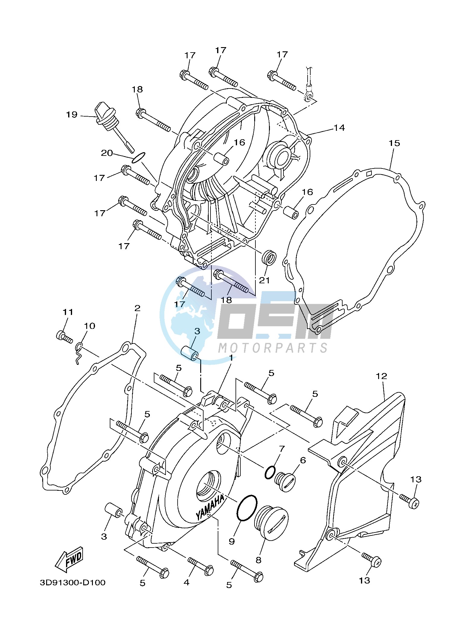 CRANKCASE COVER 1