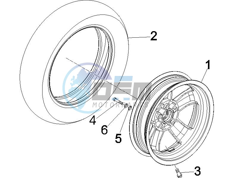 Front wheel