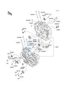 VN 800 A [VULCAN 800] (A10-A11) [VULCAN 800] drawing CRANKCASE