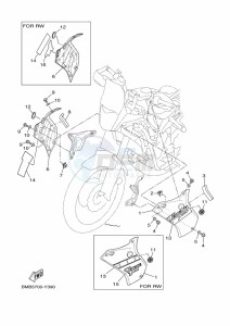 XTZ690 TENERE 700 (BMB8) drawing COWLING 2