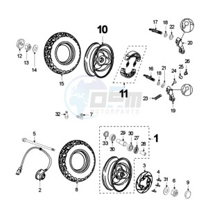 METAL X FR drawing WHEELS