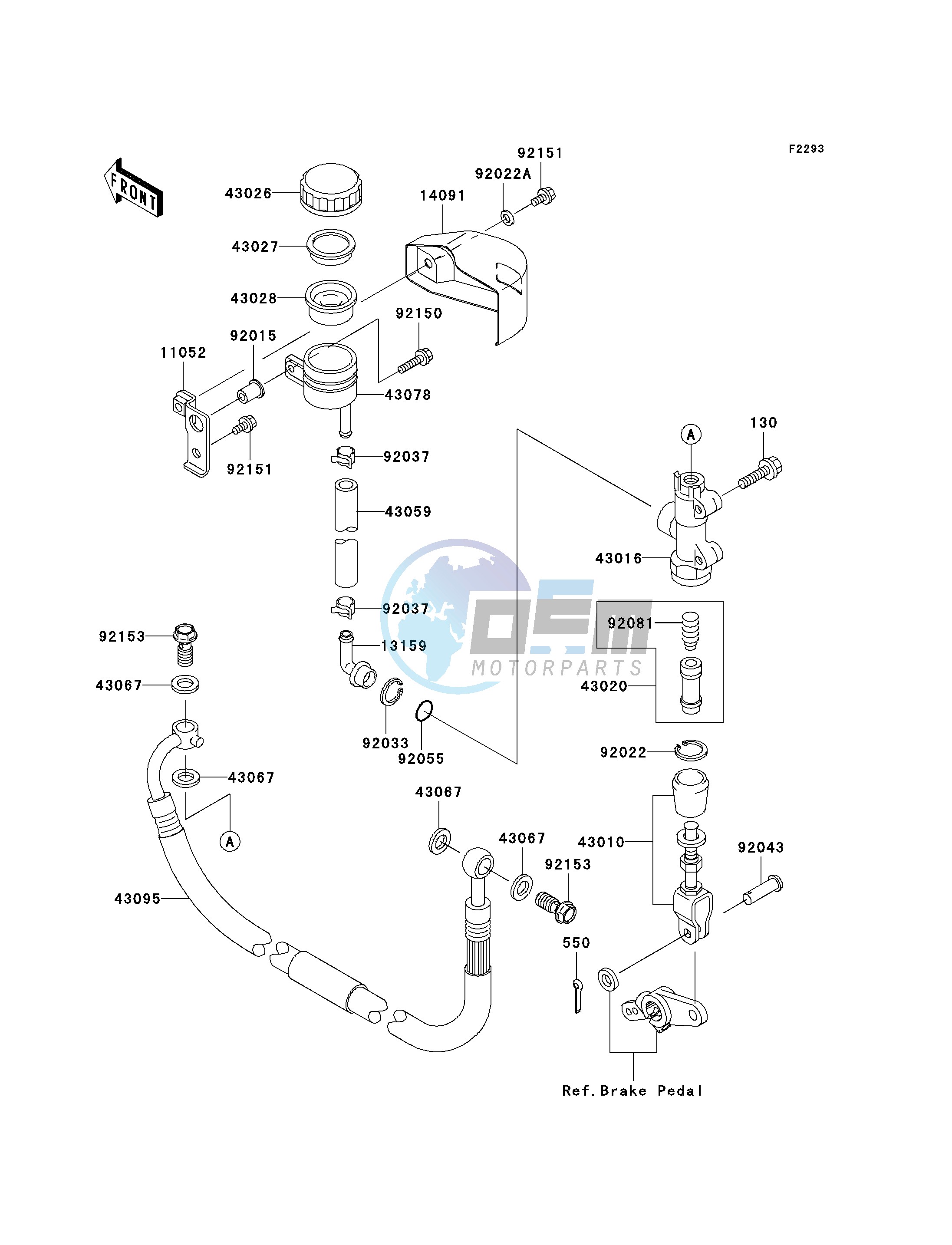 REAR MASTER CYLINDER