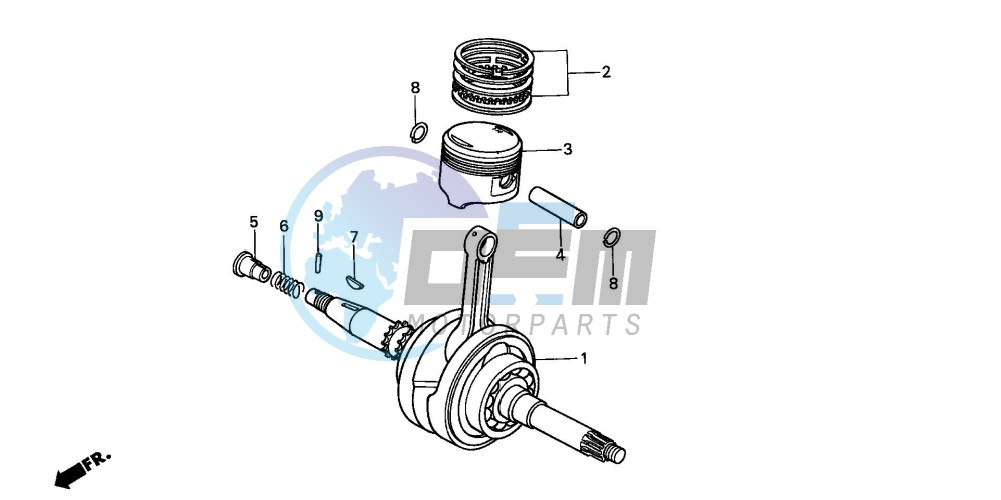 CRANKSHAFT/PISTON