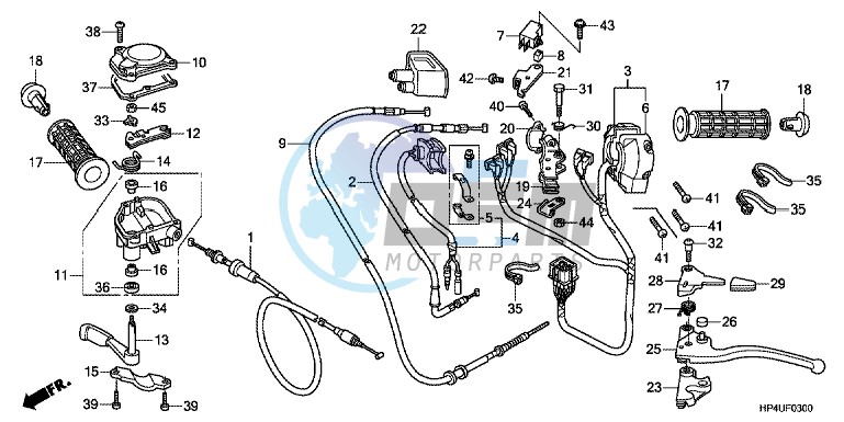 FRONT BRAKE MASTER CYLINDER (NC750SA/SD)