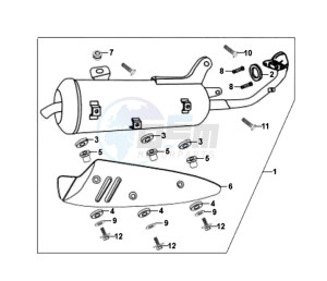 FIDDLE II 50 drawing EXHAUST