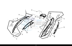 JOYMAX Z 300I ABS (LW30W1-EU) (L9) drawing BODY COVER