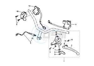 BW'S NEXT GENERATION CAT. 50 drawing HANDLE SWITCH – LEVER