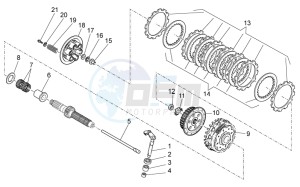 RXV-SXV 450-550 Pikes Peak drawing Clutch I