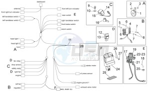 RSV 4 1000 APRC Factory Std SE drawing Electrical system I