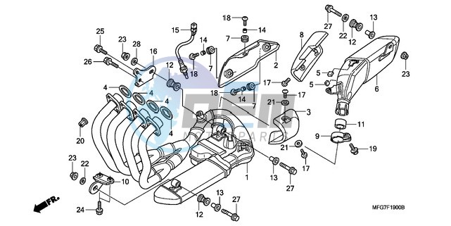 EXHAUST MUFFLER