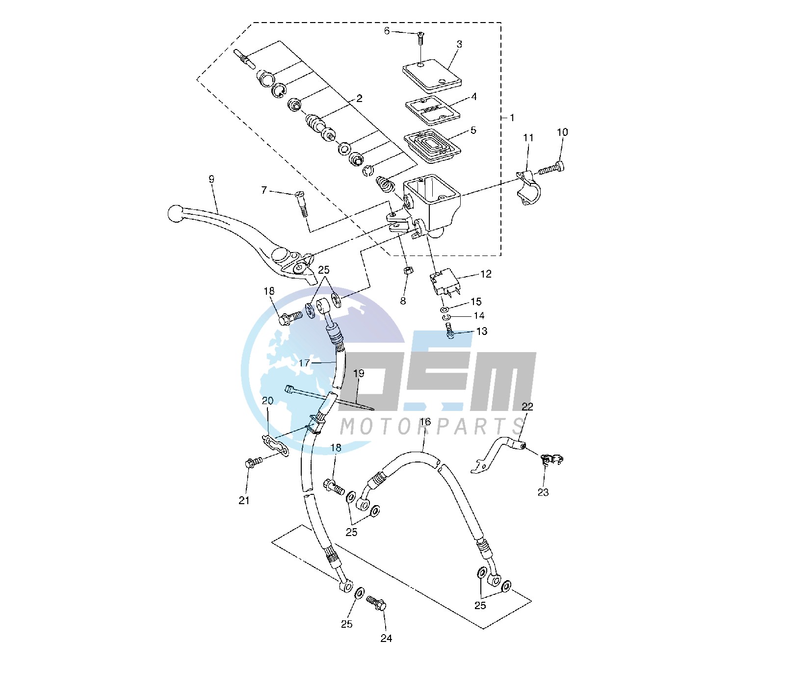 FRONT MASTER CYLINDER