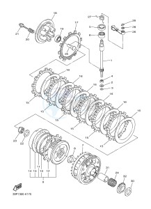 FZ8-N FZ8 (NAKED) 800 (2SH4) drawing CLUTCH