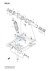 LT-F400 (P28-P33) drawing REAR SWINGINGARM