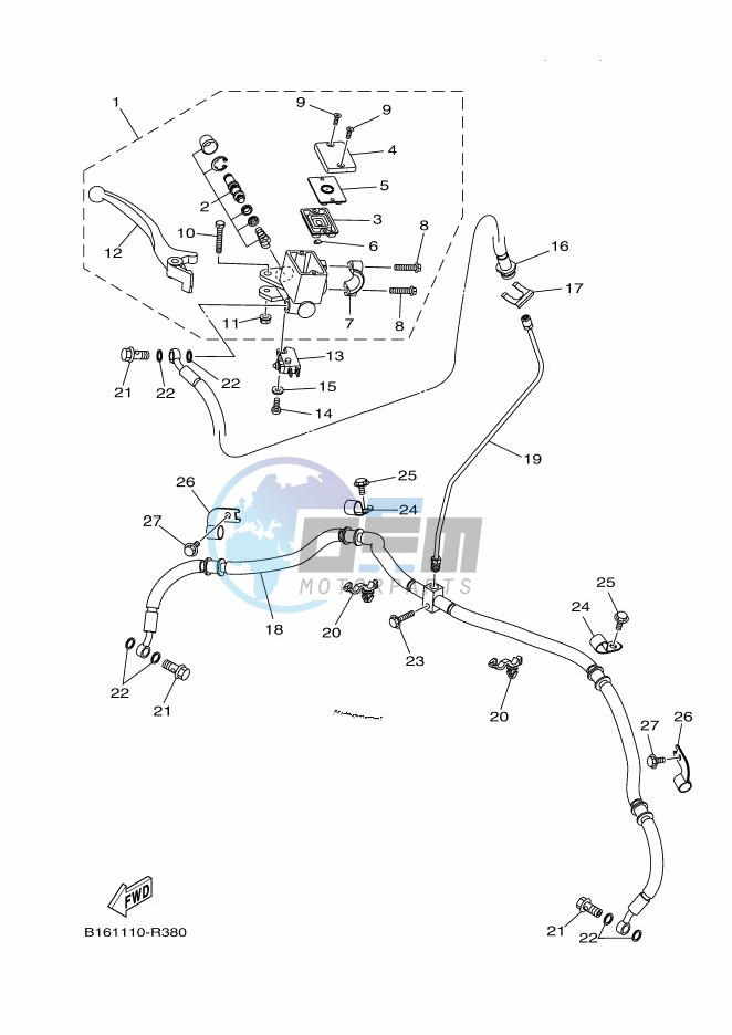 FRONT MASTER CYLINDER