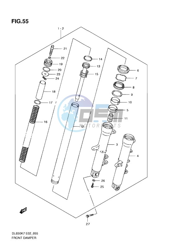 FRONT DAMPER