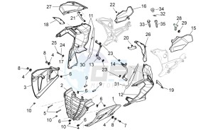 Norge 1200 IE 8V EU and 2016 USA-CN drawing Central body