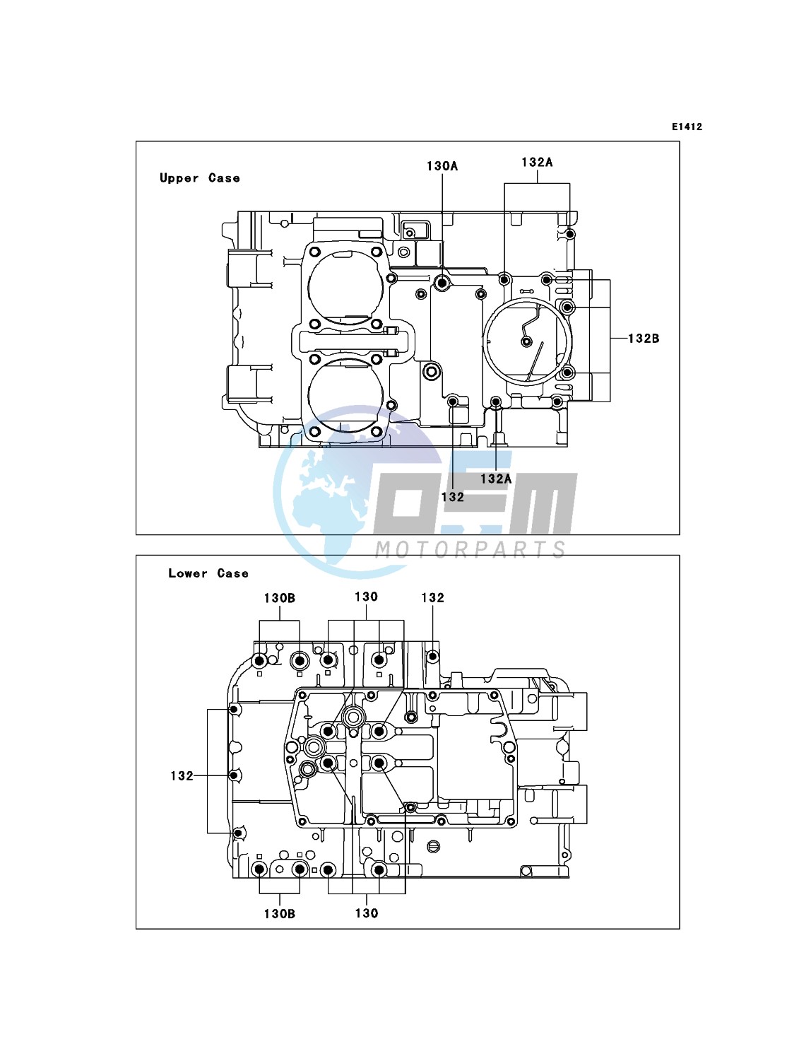 Crankcase Bolt Pattern