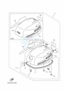 FT9-9LMHX drawing TOP-COWLING