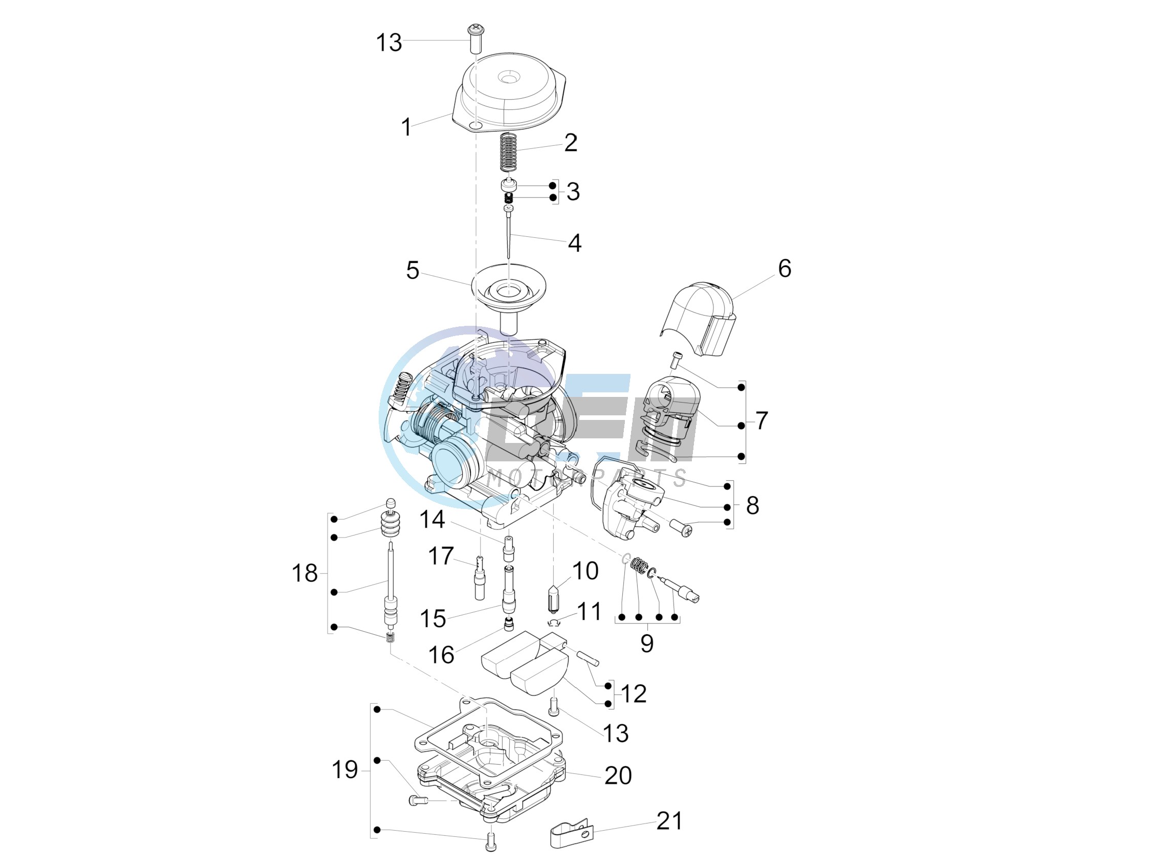 Carburetor's components