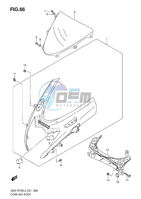 COWLING BODY L2